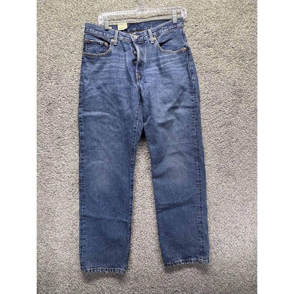 Levis 501 '90s Button‎ Fly Original Jeans Sz 30x30 Blue Beauty - Medium Wash NWT